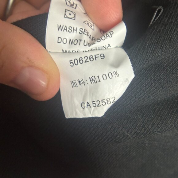 EUC JNBY Black Zip Up Hoodie Size Large (100% Cotton) - Picture 13 of 16